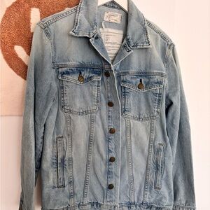 Current/Elliott Light Blue Denim Jacket